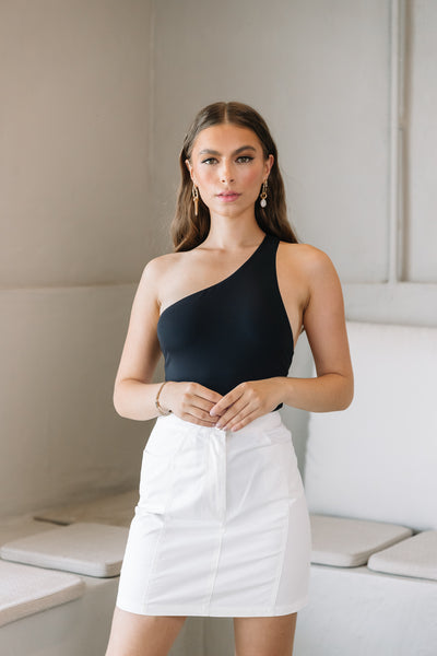 Olesia One Shoulder Bodysuit